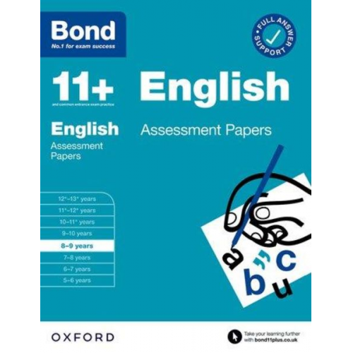 Bond 11 Sarah Lindsay - Bond 11+: Bond 11+ English Assessment Papers 8-9 years