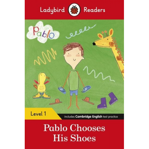 Ladybird Pablo - Ladybird Readers Level 1 - Pablo - Pablo Chooses his Shoes (ELT Graded Reader)