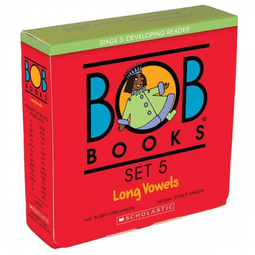 Bobby Lynn Maslen - Bob Books - Long Vowels Box Set Phonics, Ages 4 and Up, Kindergarten, First Grade (Stage 3: Developing Reader)