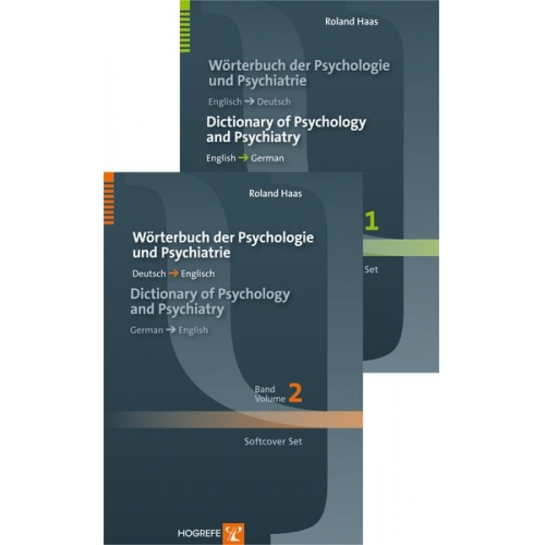 Roland Haas - Dictionary of Psychology and Psychiatry / Wörterbuch der Psychologie und Psychiatrie