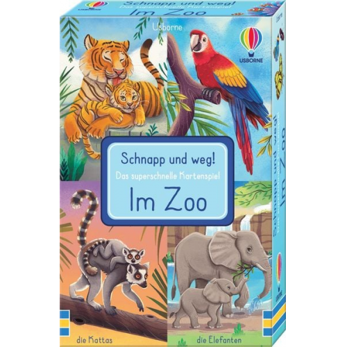 Abigail Wheatley - Schnapp und weg! Das superschnelle Kartenspiel: Im Zoo