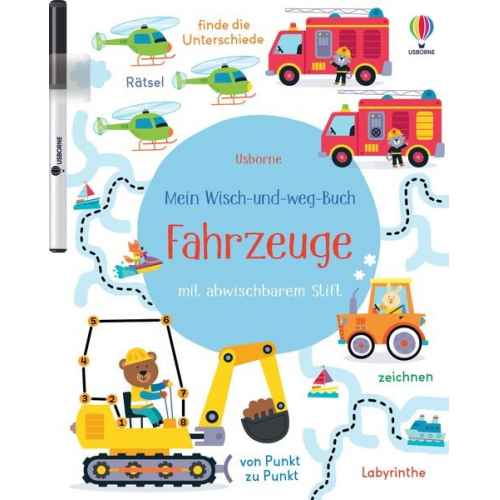 Kirsteen Robson - Mein Wisch-und-weg-Buch: Fahrzeuge