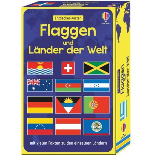 Entdecker-Karten: Flaggen und Länder der Welt