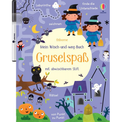 Mein Wisch-und-weg-Buch: Gruselspaß