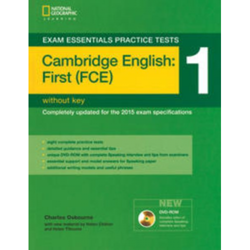 Charles Osbourne Helen Chilton Helen Tiliouine - Exam Essentials: Cambridge First Practice Tests 1 W/O Key + DVD-ROM