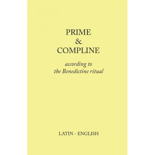 Prime and Compline