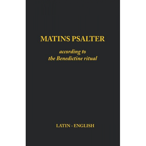 Matins Psalter