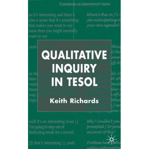 K. Richards - Qualitative Inquiry in TESOL