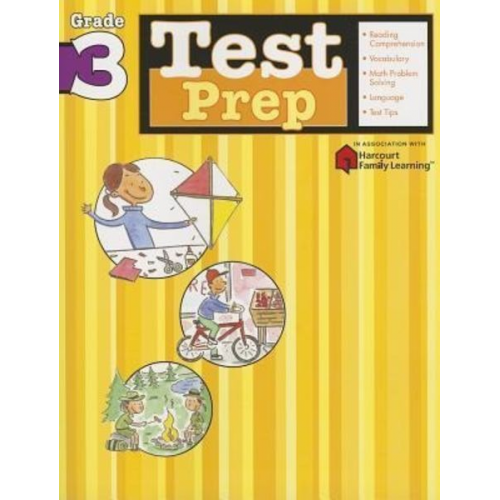 Flash Kids Editors - Test Prep: Grade 3 (Flash Kids Harcourt Family Learning)