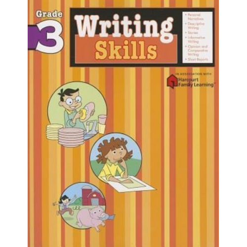 Flash Kids Editors - Writing Skills: Grade 3 (Flash Kids Harcourt Family Learning)