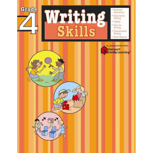 Flash Kids Editors - Writing Skills: Grade 4 (Flash Kids Harcourt Family Learning)