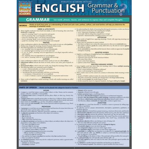 Shelley Evans-Marshall - Evans-Marshall, S: English Grammar & Punctuation