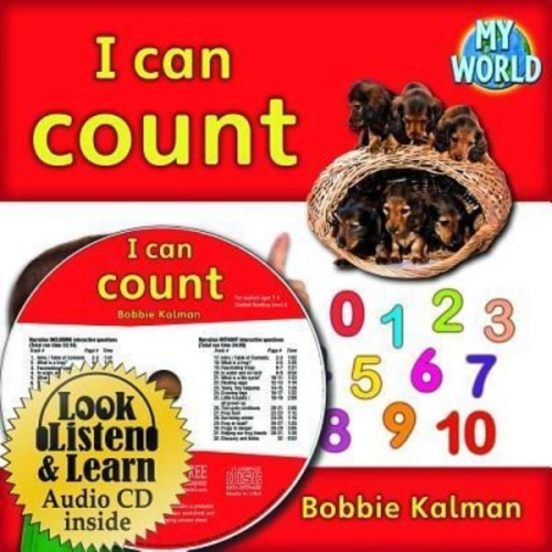 Bobbie Kalman - I Can Count - CD + Hc Book - Package