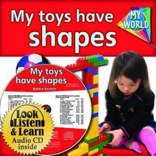Bobbie Kalman - My Toys Have Shapes - CD + Hc Book - Package