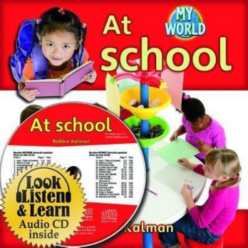 Bobbie Kalman - At School - CD + PB Book - Package