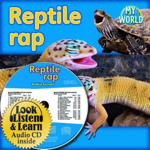 Bobbie Kalman - Reptile Rap - CD + PB Book - Package