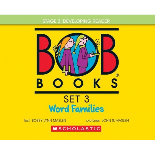 Bobby Lynn Maslen - Bob Books - Word Families Hardcover Bind-Up Phonics, Ages 4 and Up, Kindergarten, First Grade (Stage 3: Developing Reader)