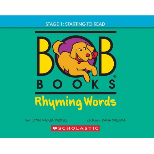 Lynn Maslen Kertell - Bob Books - Rhyming Words Hardcover Bind-Up Phonics, Ages 4 and Up, Kindergarten (Stage 1: Starting to Read)