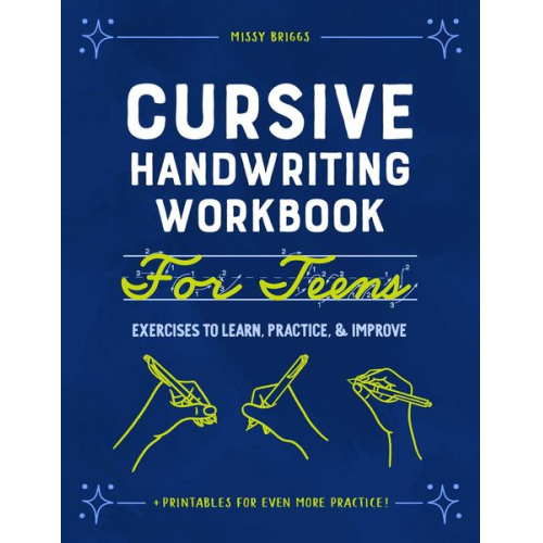 Missy Briggs - Cursive Handwriting Workbook for Teens