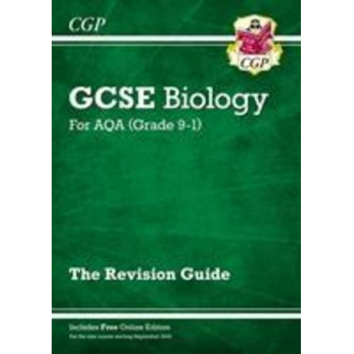 Cgp Books - GCSE Biology AQA Revision Guide - Higher includes Online Edition, Videos & Quizzes