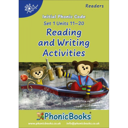 Phonic Books - Phonic Books Dandelion Readers Reading and Writing Activities Set 1 Units 11-20