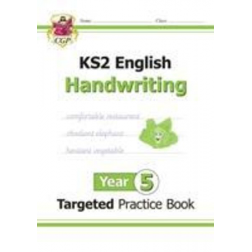 Cgp Books - KS2 English Year 5 Handwriting Targeted Practice Book