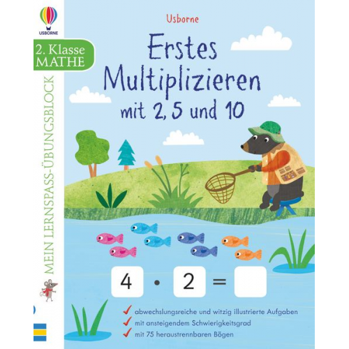 Sam Smith - Mein Lernspaß-Übungsblock: Erstes Multiplizieren mit 2, 5 und 10