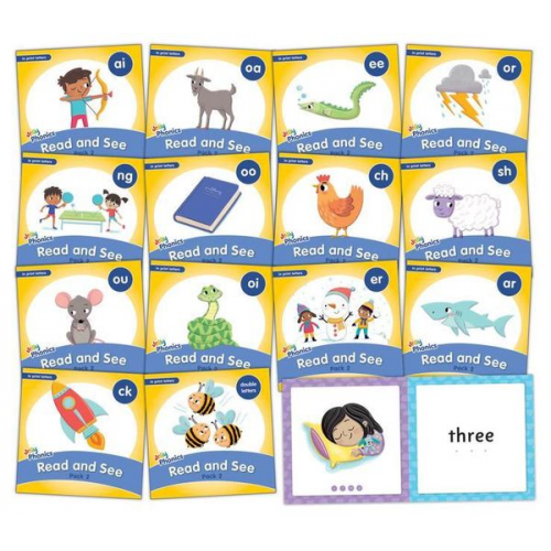 Sue Lloyd Sara Wernham - Jolly Phonics Read and See, Pack 2