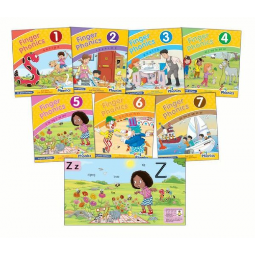 Sue Lloyd Sara Wernham - Finger Phonics Books 1-7