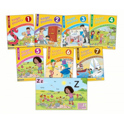 Sue Lloyd Sara Wernham - Finger Phonics Big Books 1-7