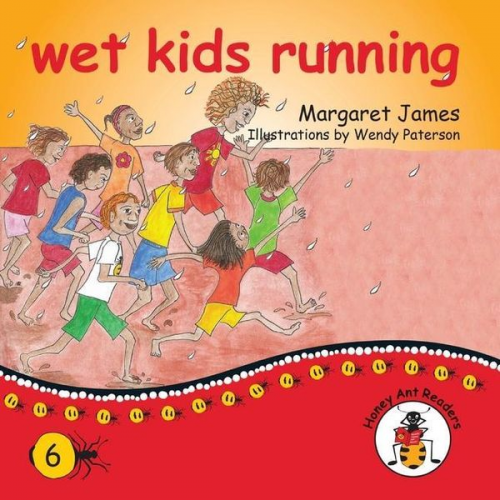 Margaret James - Wet kids running