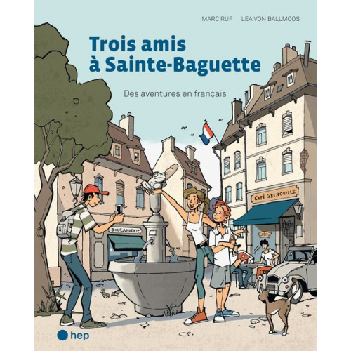 Marc Ruf Lea Ballmoos - Trois amis à Sainte-Baguette