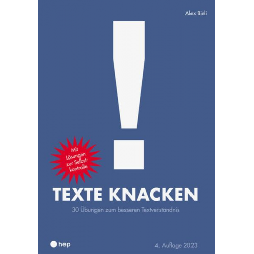 Alex Bieli - Texte knacken (Neuauflage 2023)