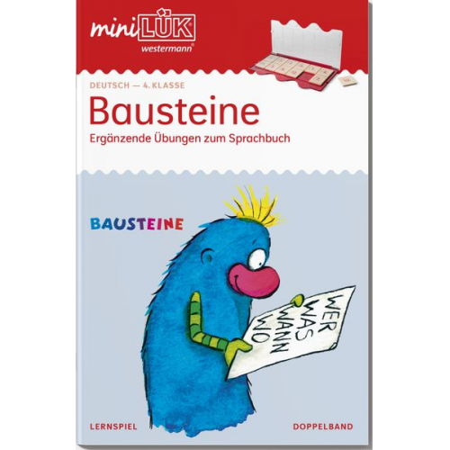 Antonia Gwiasda Christel Tetzlaff - MiniLÜK. 4. Klasse - Deutsch: Bausteine - Übungen angelehnt an das Lehrwerk (Doppelband)