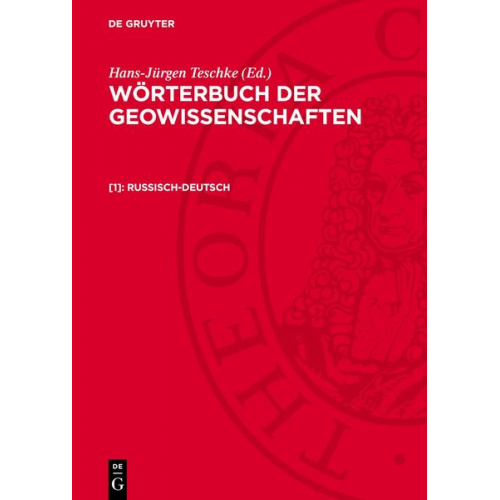 Wörterbuch der Geowissenschaften / Russisch-Deutsch