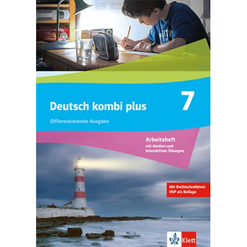 Deutsch kombi plus 7. Arbeitsheft mit Medien Klasse 7. Differenzierende Ausgabe