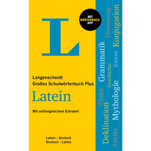 Langenscheidt Großes Schulwörterbuch Plus Latein