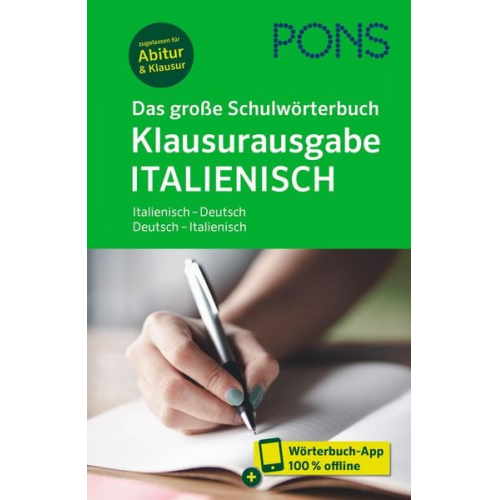 PONS Das große Schulwörterbuch Klausurausgabe Italienisch