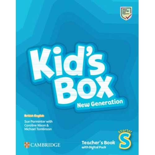 Caroline Nixon Sue Parminter Michael Tomlinson - Kid's Box New Generation. Starter. Teacher's Book with Digital Pack