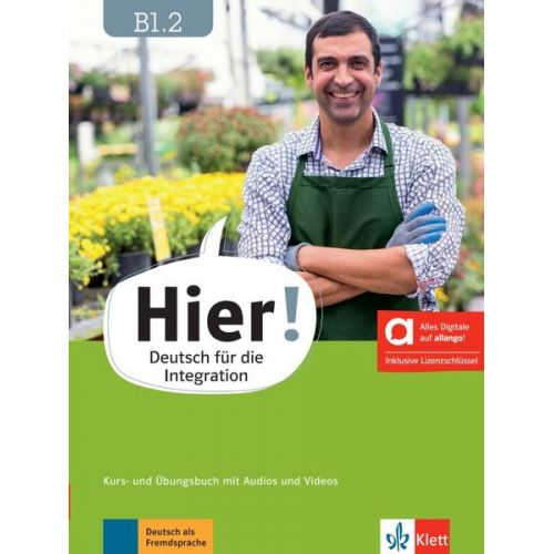 Hier! B1.2 - Hybride Ausgabe allango. Kurs- und Übungsbuch mit Audios und Videos inklusive Lizenzschlüssel allango (24 Monate)