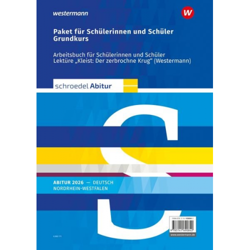 Jan Janssen Bakker Klaus-Michael Guse Sascha Spolders Dieter Stüttgen - Schroedel Abitur. Paket für Schülerinnen und Schüler zum Abitur 2026 Grundkurs. Für Nordrhein-Westfalen