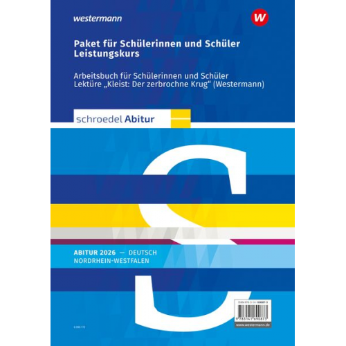 Jan Janssen Bakker Klaus-Michael Guse Sascha Spolders Dieter Stüttgen - Schroedel Abitur. Deutsch Leistungskurs. Ausgabe für Nordrhein-Westfalen 2026