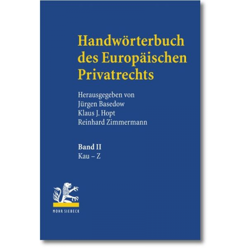 Handwörterbuch des Europäischen Privatrechts