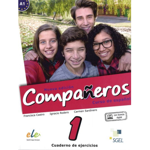 Francisca Castro Ignacio Rodero Carmen Sardinero - Compañeros Nuevo 1. Arbeitsbuch