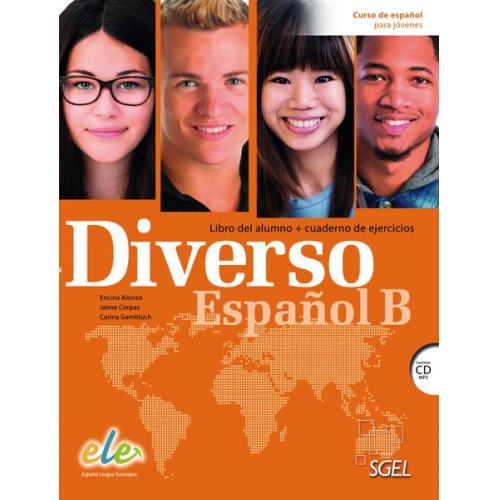 Encina Alonso Jaime Corpas Carina Gambluch - Diverso Español B. Kurs- und Arbeitsbuch mit MP3-CD