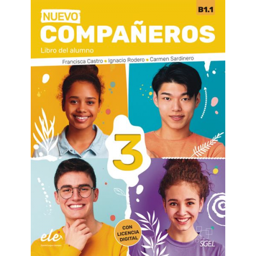 Francisca Castro Ignacio Rodero Carmen Sardinero - Nuevo Compañeros 3. Libro del alumno + Code