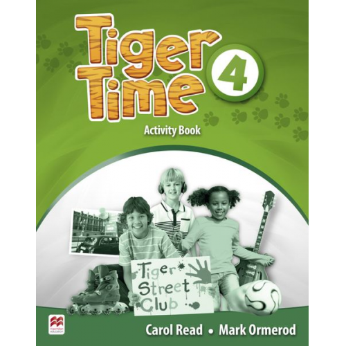 Carol Read Mark Ormerod - Tiger Time 4 Activity Book + Stickerbogen