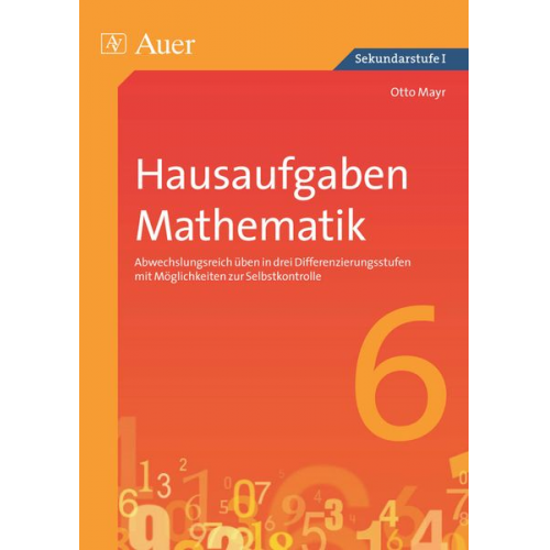 Otto Mayr - Hausaufgaben Mathematik Klasse 6