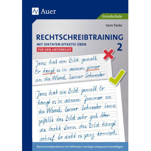 Gero Tacke - Rechtschreibtraining: Mit Diktaten effektiv üben 2