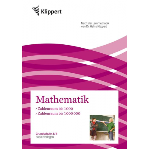 S. Wetzstein E.-A. Adamaszek - Wetzstein, S: Zahlenraum bis 1000 | Zahlenraum bis 1000000